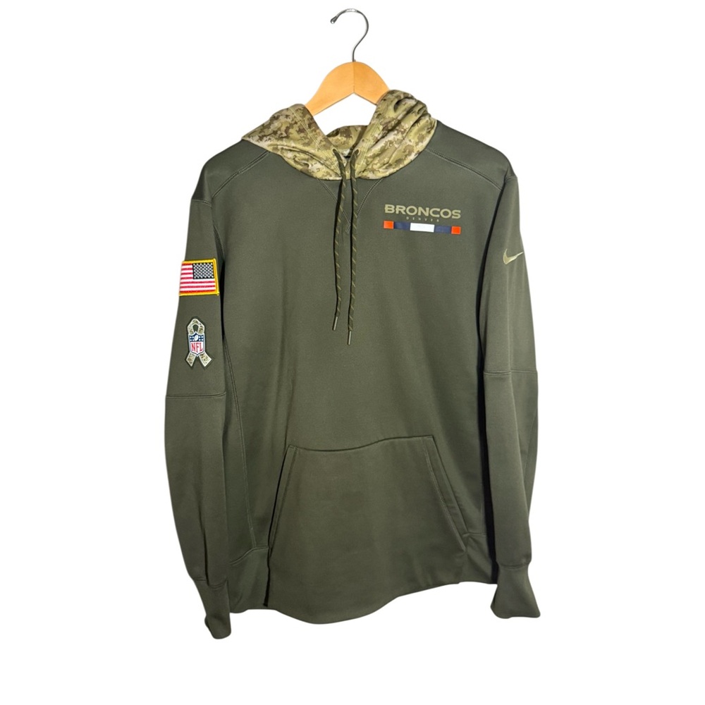Nike Men’s (M) Green Bronco Military Jacket